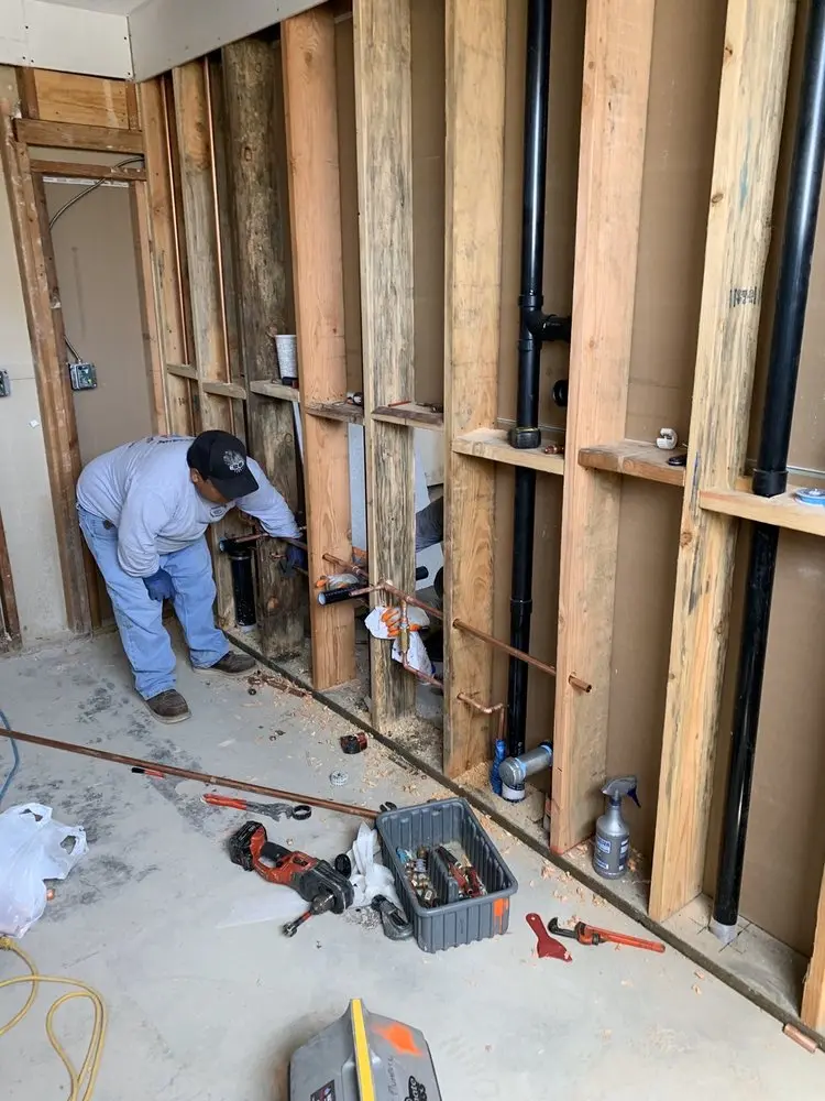 Commercial rough-in plumbing for Gas Line Repair in Pine Run